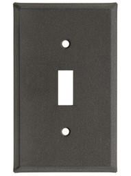 Country Tin Single Toggle Switch Plate